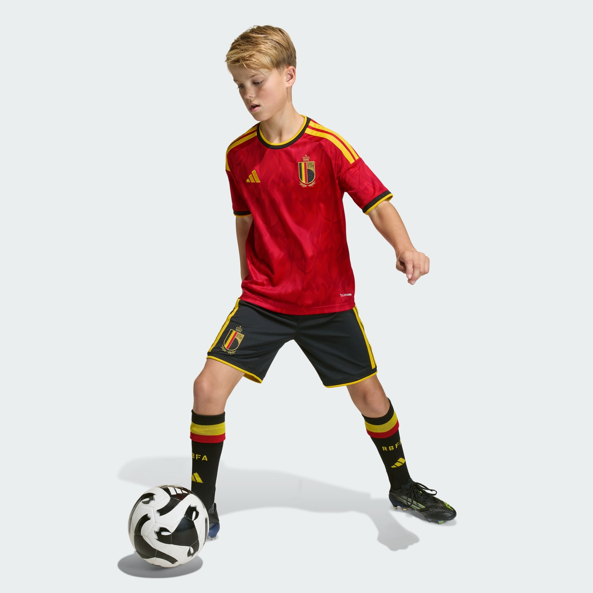 België Adidas Thuiskit 2026 - Kinderen - View 5