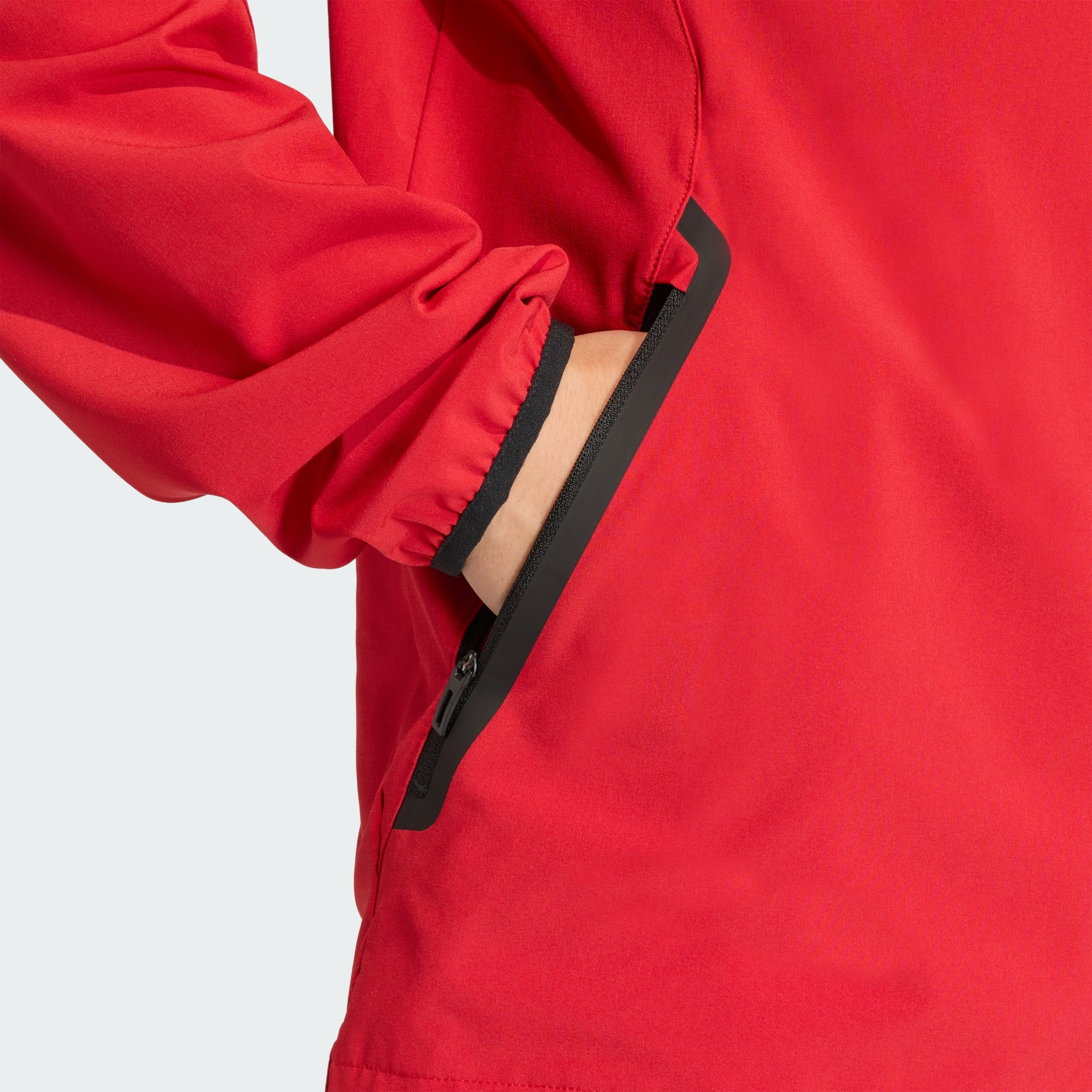 België Adidas Tiro Travel Windjack - Rood - View 4