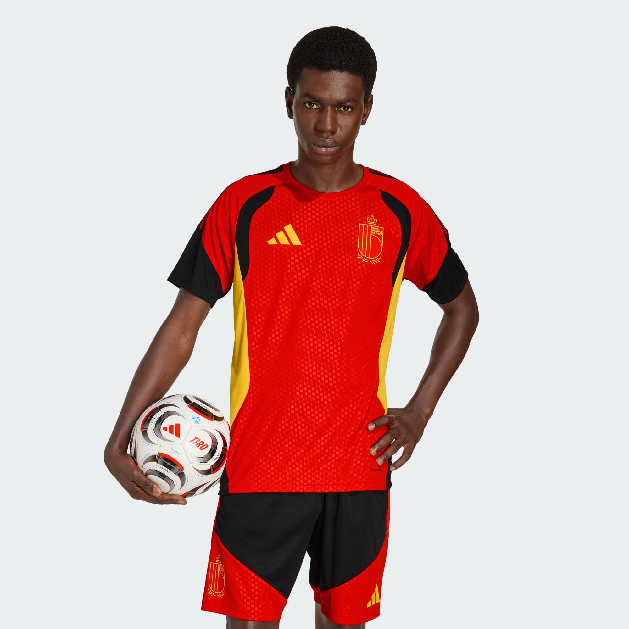 België Adidas Trainingsshirt - Rood